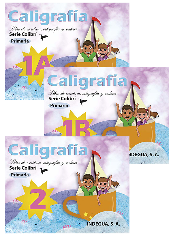 Caligrafía serie colibrí